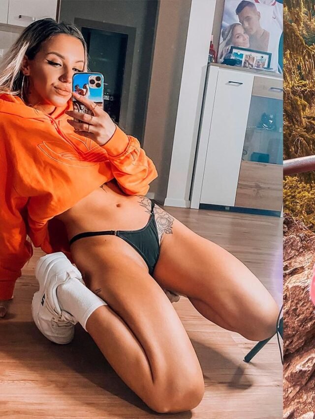 Arsenal star Jakub Kiwior's wife wowed fans with a music video as they posed in bikinis